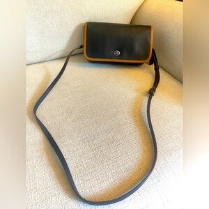 COACH 75TH Anniversary Re-Edition Penny Black and Tan Crossbody